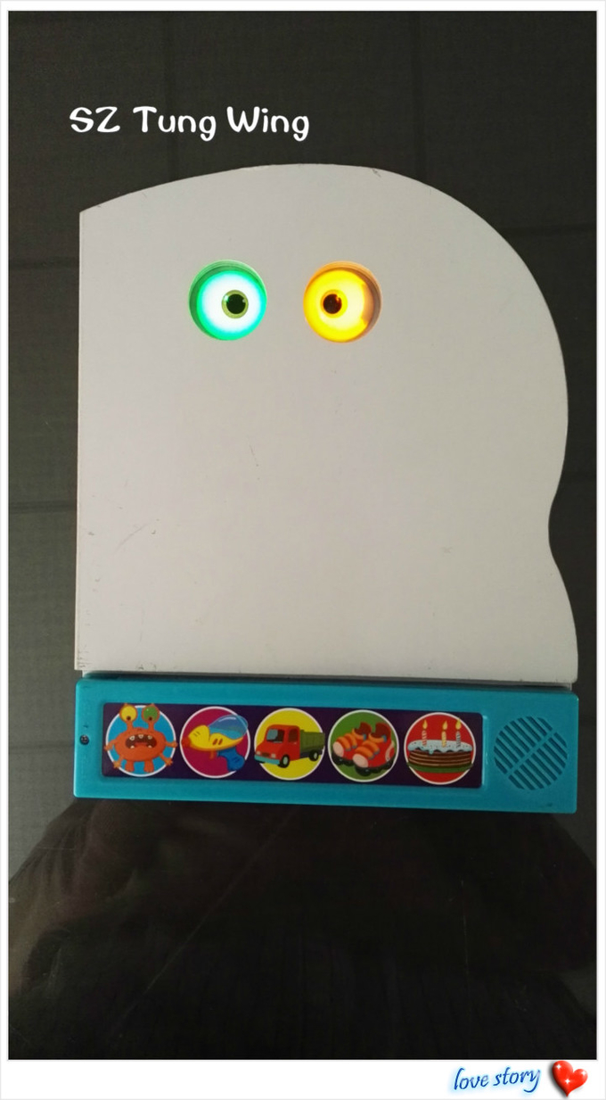 Module sain du monstre 5 drôles avec 2 LED pour le cahier de musique de bébé 1