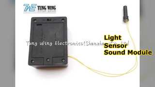 Module sonore de capteur de lumière pour l'artisanat, boîte à musique, Magazine de mode
