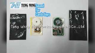 Module sonore de capteur de lumière pour cartes