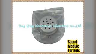 Module sonore étanche, vêtements pour enfants, chaussures, jouets
